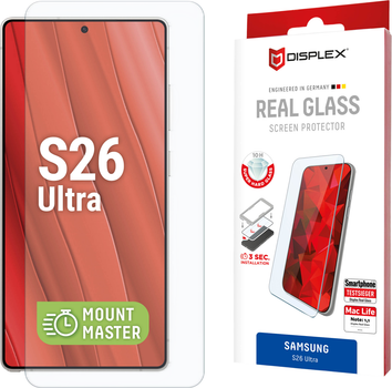 Szkło hartowane Displex Real Screen Glass MM do Samsung Galaxy S26 Ultra (4028778126858)