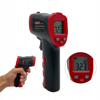 Бесконтактный инфракрасный термометр (пирометр) -50-950℃, 12:1, EMS=0,1-1 WINTACT WT326D
