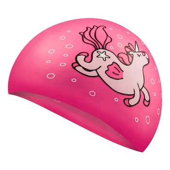 Шапка для плавания детская Aqua Speed KIDDIE Unicorn Розовый 4 - 8 лет (142-Unicorn)
