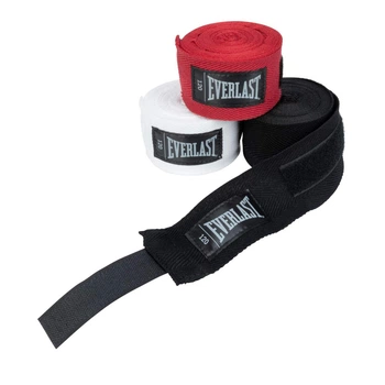 Набір боксерських бинтів Everlast Core Handwraps 3 пари, чорний, білий, червоний 3 м (P00003251)