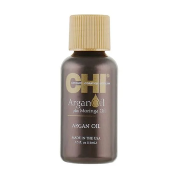 Відновлювальна олія для волосся CHI Argan Oil Plus Moringa Oil 15 мл