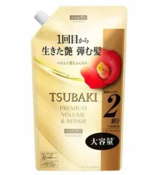Шампунь для об'єму та відновлення волосся Tsubaki Premium Volume & Repair Shampoo 600 мл