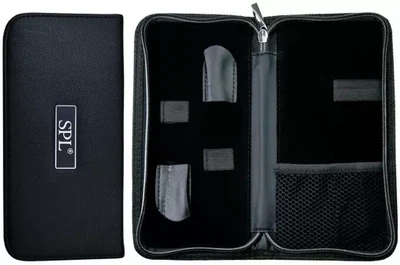 Чохол шкіряний для перукарських ножиць подвійний SPL Double Case