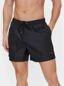 Шорти чоловічі для плавання Tommy Hilfiger Flag Embroidery Mid Length Swim Shorts TH-2061-1BL 3XL