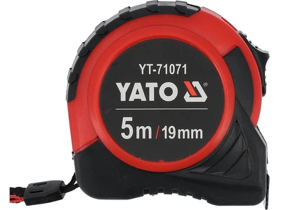 Рулетка Yato 5м×19мм нейлонова покриття (YT-71071)