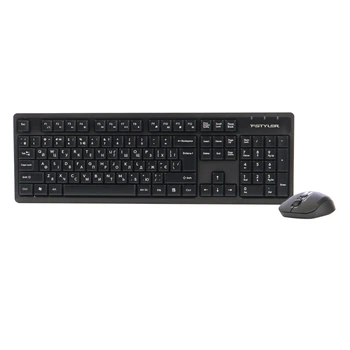 Комплект (клавіатура, миша) бездротовий A4Tech FG1200S Black