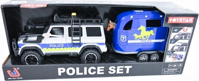 Autko Dromader z przyczepą dla koni z funkcjami dźwięku i światła 1359542 (6900313595429)