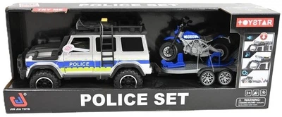 Samochód terenowy Dromader z motocyklem z funkcjami dźwięku i światła 1363194 (6900313631943)