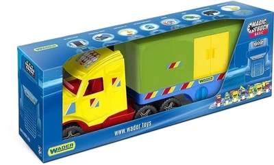 Ciężarówka Wader Magic Truck z kontenerem 36311 (5900694363113)