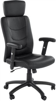 Fotel biurowy Halmar Stilo Czarny (5905248116443)