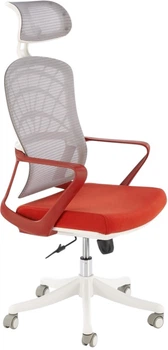 Офісне крісло Halmar Vesuvio 2 Коричнево-біле (5905248131767)