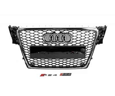 Решітка радіатора Audi A4 B8 2008-2012 (gt-08a4-003)