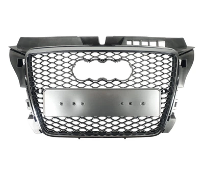 Решетка радиатора Audi A3 8P 2008-2012 (A3-RS103)