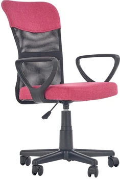 Офісне крісло Halmar Timmy Рожеве (5905248123434)