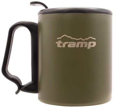 Термокружка TRAMP з поїлкою і защіпкою 350мл UTRC-020 olive (UTRC-020-olive)