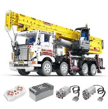 Конструктор автокран с пультом 2006 деталей Reobrix Mechanical 22007