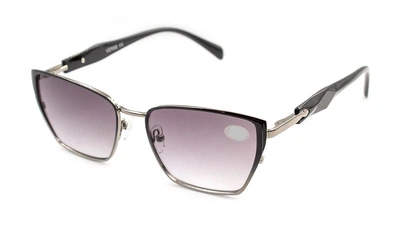 Женские тонированные металлические очки для зрения Verse 25013-C1 диоптрия -1.75