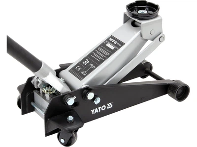 Домкрат гидравлический подкатной 3 т, H= 130- 465 мм YATO (YT-17211)