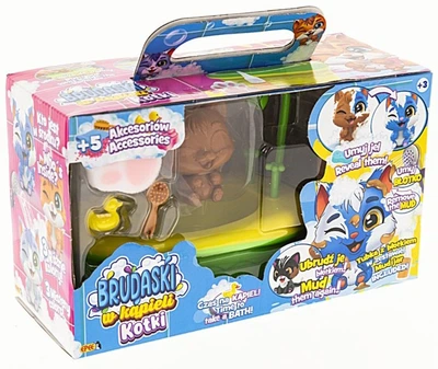 Ігровий набір Epee Brudaski у ванні кошеня Пушек EP60354 (5905896603586)