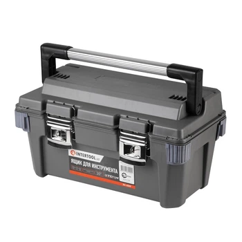 Ящик для инструментів з металевими замками 20" 500*275*265 мм INTERTOOL BX-6020