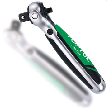 Тріскачка 1/4"х1/2" з шарніром (360°) 72 зубця 160мм CJMM1616 TOPTUL