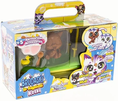 Ігровий набір Epee Brudaski у ванні кошеня Рузя EP60354 (5905896603579)