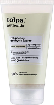 Гель-пілінг для обличчя Tolpa Authentic Peel Gel З мигдалевою кислотою 150 мл (5902719418952)