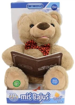 Interaktywny pluszak E-Edu miś Bajuś opowiadający bajki 18302 (5901811183027)