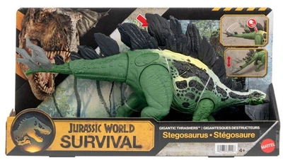 Interaktywny dinozaur Mattel Jurassic World Survival Stegosaurus JKL85 (194735352296)