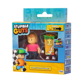 Набор коллекционных фигурок Stumble Guys Мисс Стамбл и Киллер 2 шт