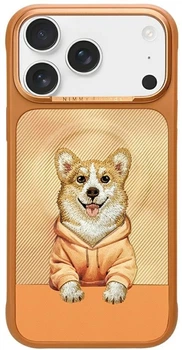 Etui Nimmy Gentle Pets Series Dog MagSafe do iPhone 17 Pro Max Orange (6971080319259)