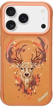 Etui Nimmy Jelen MagSafe do iPhone 17 Pro Orange (6971080319211)