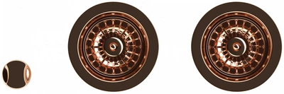 Komplet odpływowy Kernau KS-SS 2B Rose Copper Nano