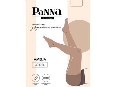 Колготки PANNA чорний AMELIA MAXI P1078 40 DEN р.6