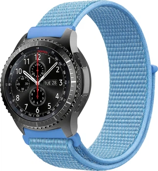 Ремінець BeCover Nylon Style для Samsung Galaxy Watch 46mm/Watch 3 45mm/Gear S3 Classic/Gear S3 Frontier Aqua Blue (BC_715001)
