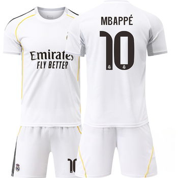 Футбольна форма дитяча Mbappé (Мбаппе) 10 Real Madrid (Реал Мадрид) сезон 2026 20 розмір ріст 115-125 см біла