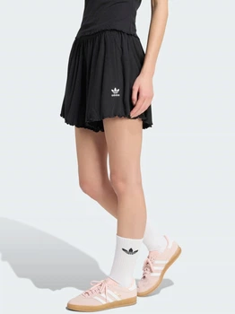 Шорты женские Adidas Originals Essentials Scalloped Edge Shorts KE1102 XS Black (4068819609735)