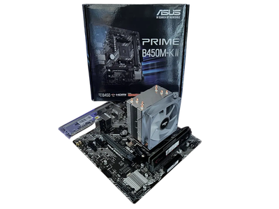 Ігровий комплект Материнська плата B450 + AMD Ryzen 5 5600 + 16GB DDR4