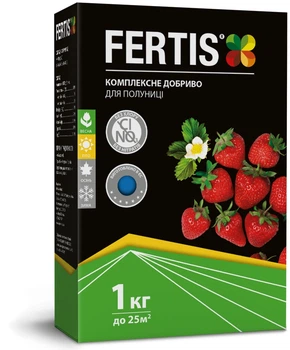 Добриво для полуниці та суниці Fertis без хлору та нітратів 1 кг (10506869) 4770767315452/4779039690198