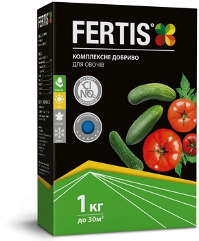 Добриво для польових овочів Fertis без хлору та нітратів 1 кг (10506871) 4770767315568/4779039690174