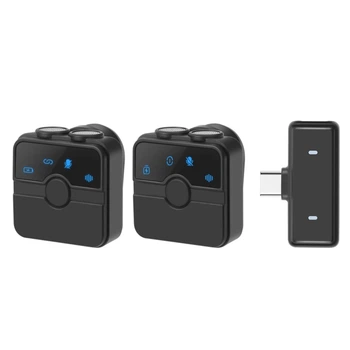 Беспроводной петличный микрофон PULUZ PU3155B SmartLink WS300 с магнитным корпусом
