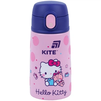 Термос Kite з трубочкою 400мл Hello Kitty HK25-1261
