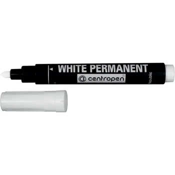 Маркер Centropen Permanent White 2.5 мм білий 8586/11