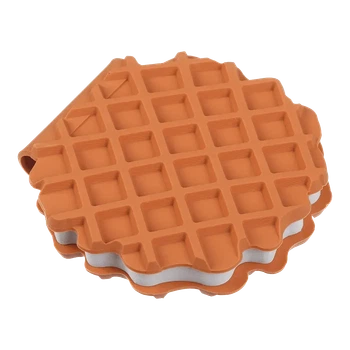 Блокнот ZiBi Chocolate Waffle 90x90 мм 80 аркушів нелінований ароматизований Soft Touch обкладинка ZB.12470-40