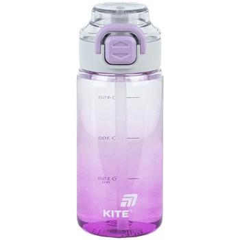 Пляшечка для води Kite K25-1212-3, 600 мл, фіолетова