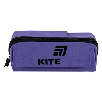 Пенал школьный KITE, 1 отделение, Фиолетовый, (K26-2702-4)