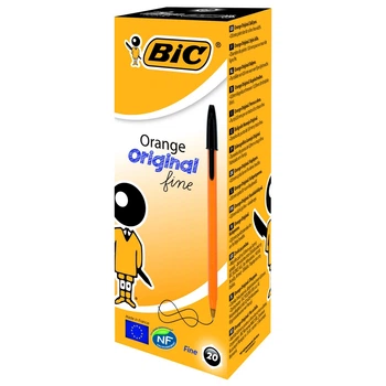 Ручка Bic Orange original fine чорна bc8099231