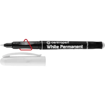 Маркер Centropen Permanent White 2686 1,2 мм білий 2686/11