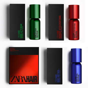 Коллекция ароматов для волос ZARA Hair Perfume Set 3 x 75 m