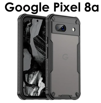 Протиударний тонований чохол Rugged Shield для Pixel 8a| Тонкий, ударостійкий, з повним захистом камер